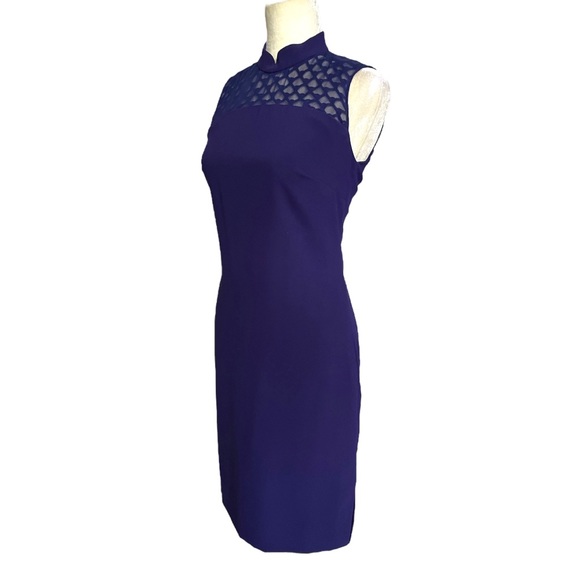 Elie Tahari Violet Shift Dress | Size 2 - Picture 7 of 10